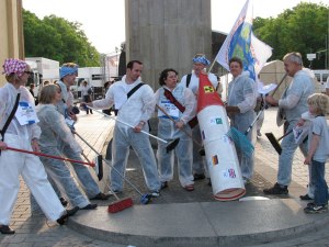 Nuclear weapons protest